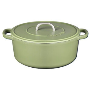 Cast Iron Casserole - Green